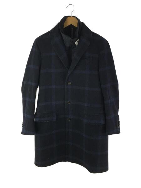 TOMMY HILFIGER(トミーヒルフィガー) / コート/M/ウール/NVY/チェック 