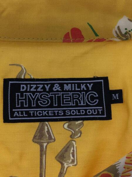 HYSTERIC GLAMOUR(ヒステリックグラマー) / 半袖シャツ/M/レーヨン/YLW