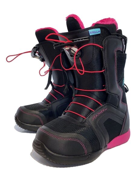 スノーボードブーツ　ステラ　24㎝ Stella([スポーツ]ステラ) / スノーボードブーツ/24cm/BLK | 中古品の