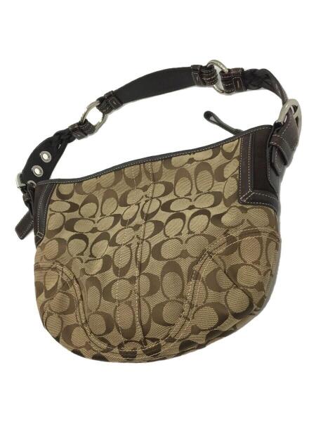 COACH(コーチ) / ショルダーバッグ/コットン/BEG/総柄/6267 | 中古品の 