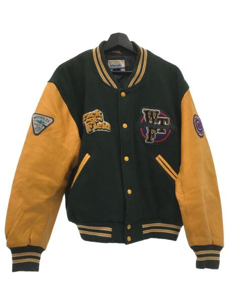 WRANGLER(ラングラー) / スタジャン/L/ウール/GRN/M4657-48 | 古着の 