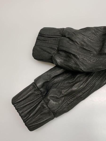 furfur(ファーファー) / レザージャケット・ブルゾン/--/豚革/BLK/無地