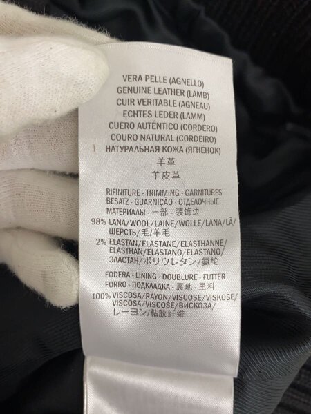 GUCCI(グッチ) / レザージャケット・ブルゾン/52/レザー/BLK | 古着の