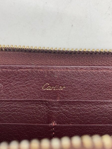 Cartier(カルティエ) / 長財布/レザー/BRW/無地/レディース/l3001490