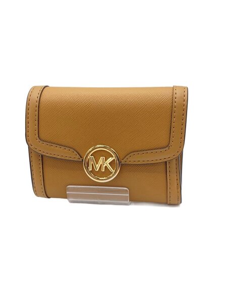 MICHAEL KORS(マイケルコース) / 3つ折り財布/PVC/CML/無地/レディース