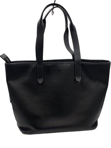 COACH(コーチ) / トートバッグ/レザー/BLK/無地/c9876// | 中古品の 
