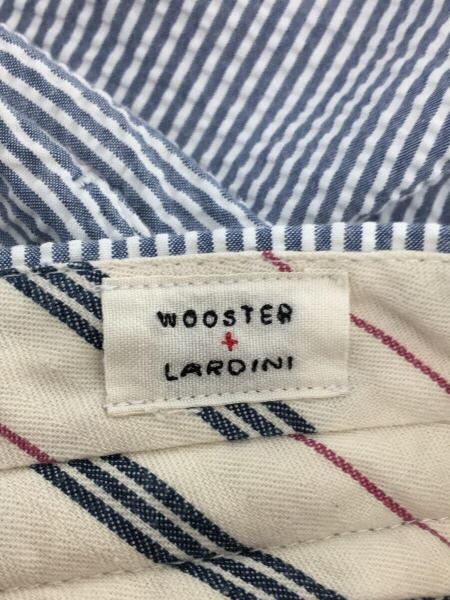 新品未使用　ラルディーニ　ストライプショーツ LARDINI(ラルディーニ) / ショートパンツ/46/コットン/BLU/ストライプ