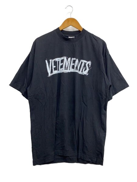 VETEMENTS(ヴェトモン) / Tシャツ/XS/コットン/BLK/UA52TR580W