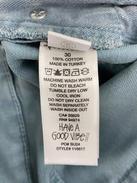 STUSSY(ステューシー) / 23SS/SPRAY DYE BIG OL JEANS/30/デニム/GRY 