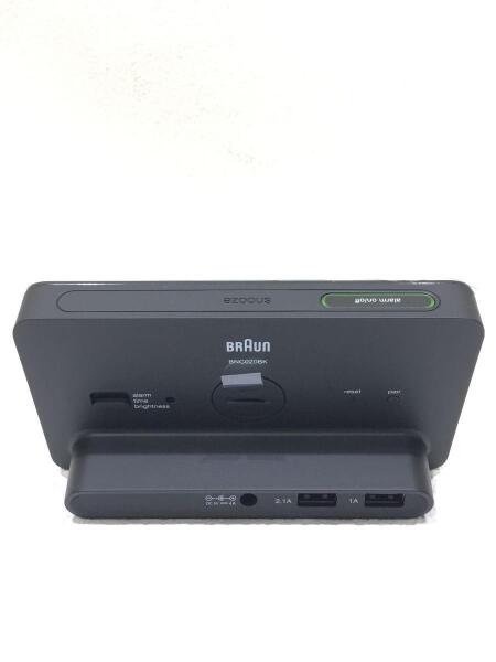 廃盤】BRAUN BNC020BK-2 ブラック Bluetooth置時計 【公式通販】