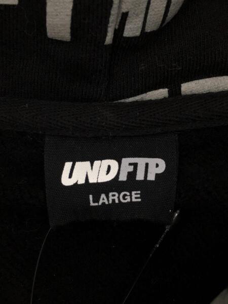 FTP(ファックザポピュレーション) / パーカー/L/コットン/BLK/総柄/裏  