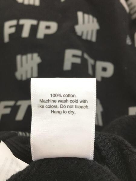 FTP(ファックザポピュレーション) / パーカー/L/コットン/BLK/総柄/裏  