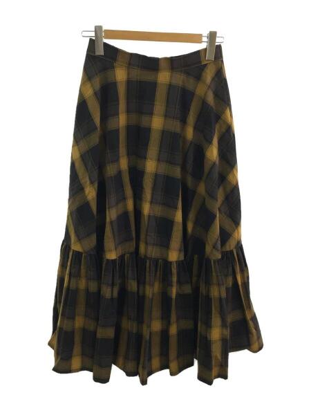 Curensology(カレンソロジー) / ロングスカート/M/コットン/チェック  