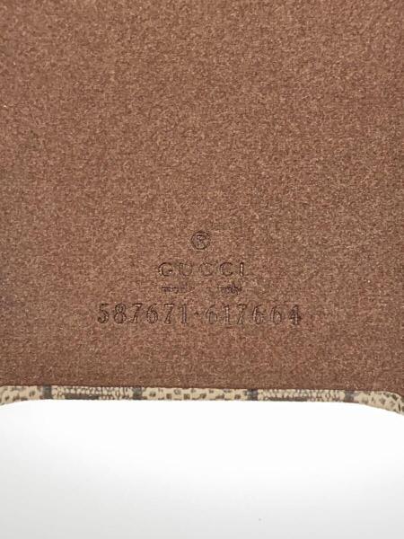 GUCCI(グッチ) / iPhoneケース_GGスプリーム/PVC/BEG/総柄/レディース