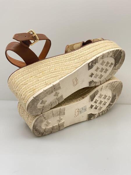 COACH(コーチ) / サンダル/24cm/BRW/C8909/エスパドリュー | 中古品の 