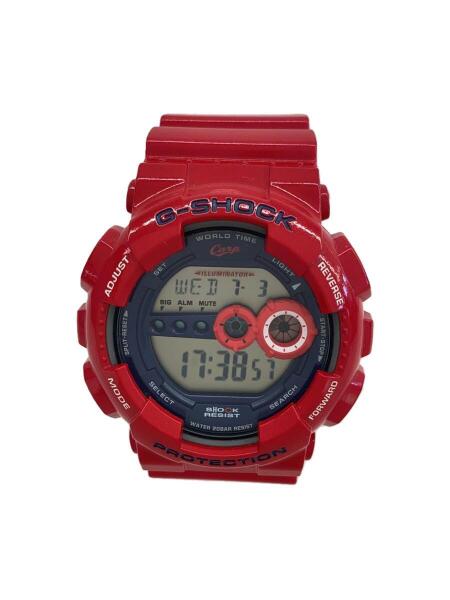 CASIO(カシオ) / クォーツ腕時計/デジタル/ラバー/NVY/RED/SS/GD-100 