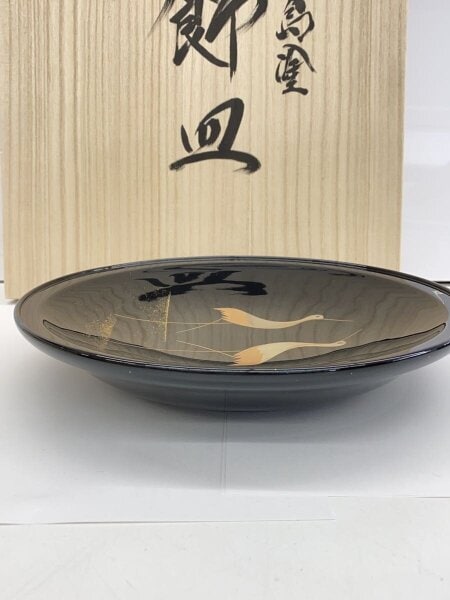 輪島塗漆器 輪島塗 輪島漆器 ワジマヌリ ワジマシッキ 飾り皿 ツル