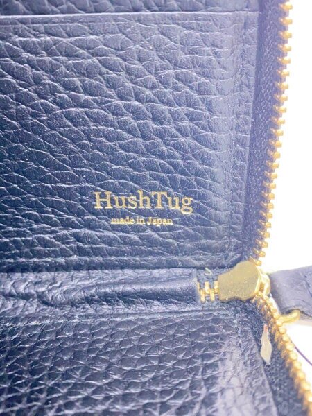 HushTug(ハッシュタグ) / L字ファスナー財布/レザー/BLK/メンズ | 中古