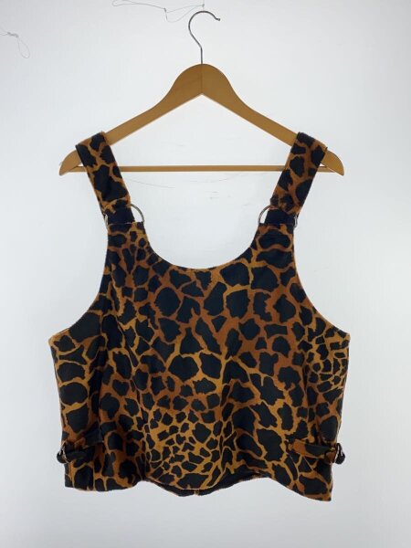 AiE◇ベスト/M/ポリエステル/BRW/レオパード AiE(エーアイイー