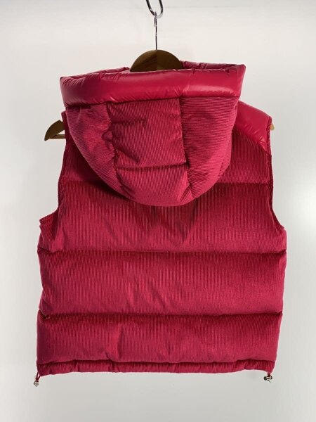 MONCLER / ダウンベスト/1/ナイロン/PNK/無地/h20931a00127 MONCLER(モンクレール) / ダウンベスト/1/ナイロン/PNK/無地