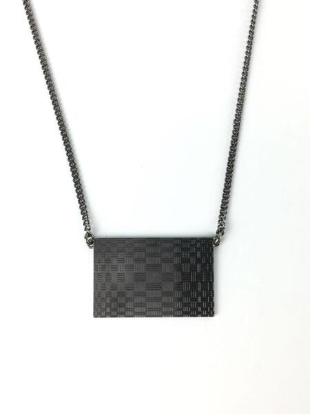 Maison Margiela(メゾンマルジェラ) / プレートネックレス/BLK/トップ 