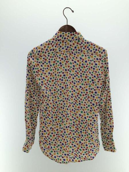 SAINT LAURENT(サンローラン) / 長袖シャツ/--/シルク/WHT/総柄/星