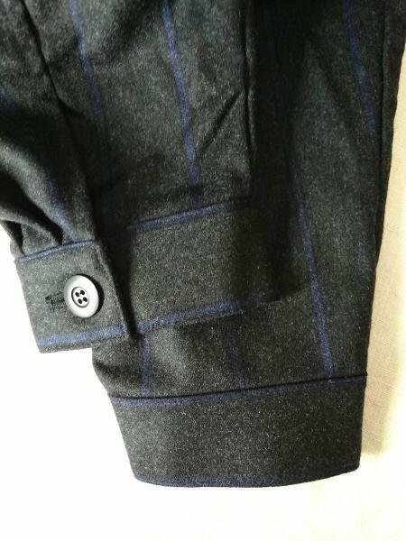 HEALTH(ヘルス) / SHORT JACKET ショート ジャケット/L/ウール/GRY 