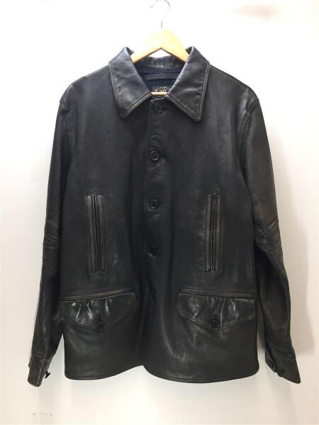 RRL(ダブルアールエル) / Leather Car Coat/レザー カーコート/レザー 