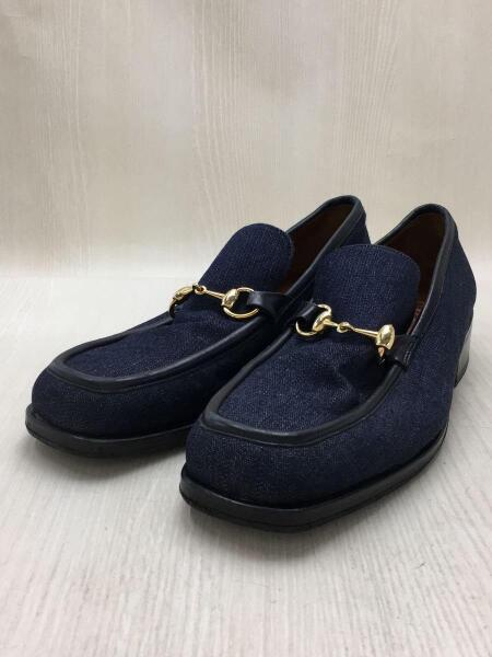 GUCCI(グッチ) / OLD デニム ホースビットローファー 0197/41.5/IDG 