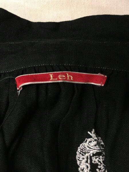 LEH(レー) / Embroidery Smock Long Shirts/スモック ロングシャツ/M 