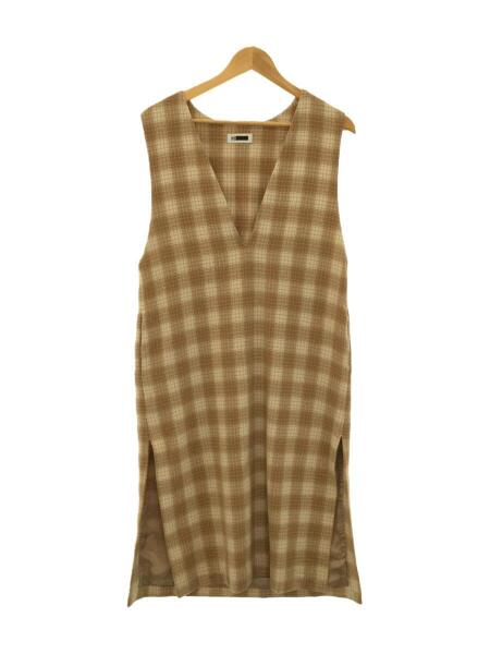 H BEAUTY&YOUTH(エイチビューティアンドユース) / CHECK LONG VEST 