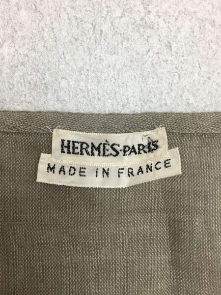 HERMES(エルメス) / old フランス製 ノースリーブリネンワンピース 