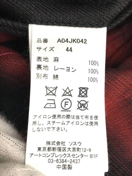 MIHARA YASUHIRO(ミハラヤスヒロ) / ジャケット/44/リネン/BLK