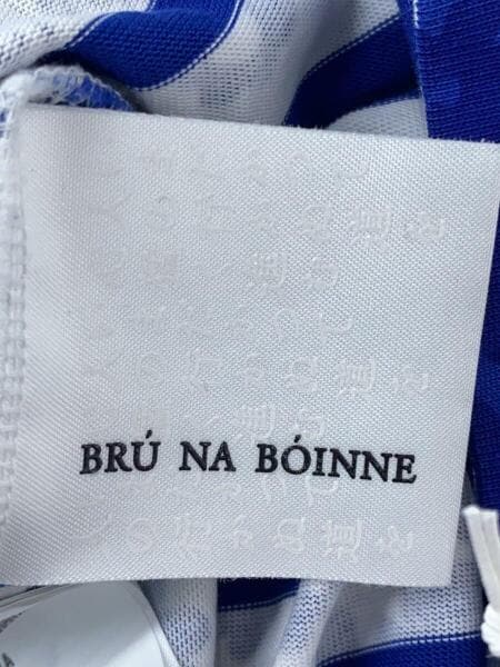 BRUNABOINNE(ブルーナボイン) / 長袖Tシャツ/L/コットン/BLU/総柄 