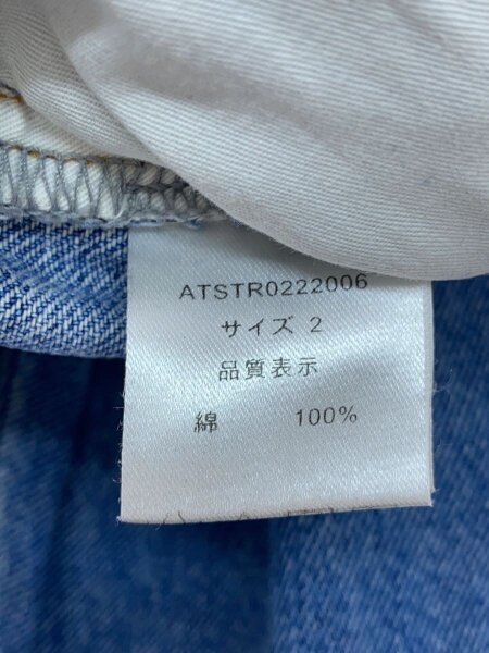 Apartment Three(アパートメントスリー) / 22SS/high-Waisted Jeans 