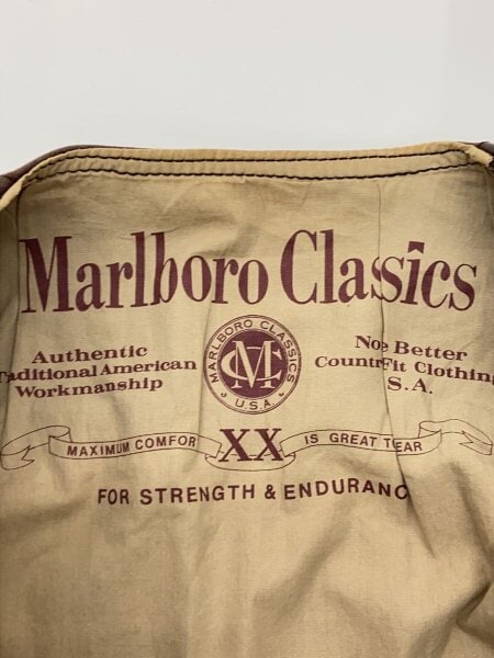 Marlboro Classics(MCS)(マルボロクラシック) / ベスト/XL/レザー/BRW 