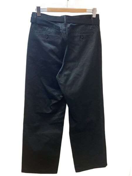 25AW Sacai Cotton Chino Pants 黒 1