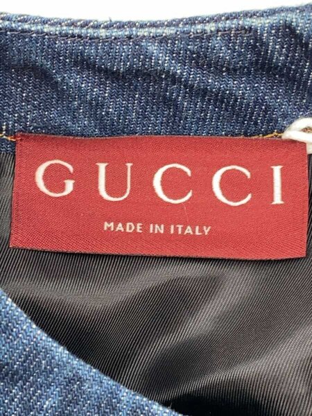 GUCCI(グッチ) / 半袖ワンピース/36/コットン/IDG/828556xddbr