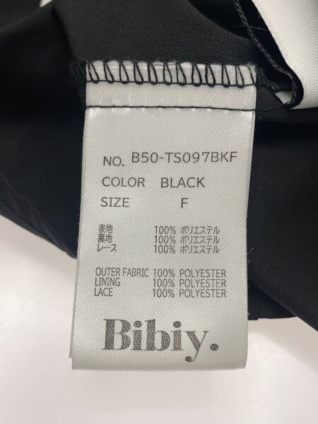 Bibiy．(ビビィ) / COLENNE CAMI TOP/トップス/FREE/ポリエステル/BLK 