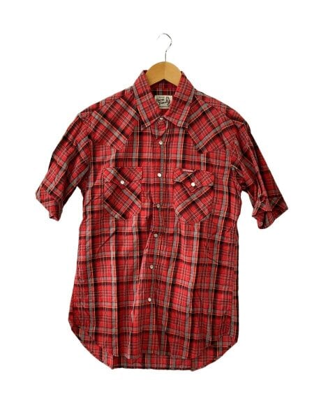 HYSTERIC GLAMOUR(ヒステリックグラマー) / 半袖シャツ/L/コットン/RED 