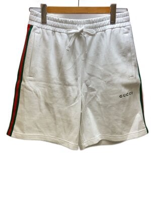 GUCCI(グッチ) / GG柄/花柄/ショートパンツ/44/シルク/BLK/624399