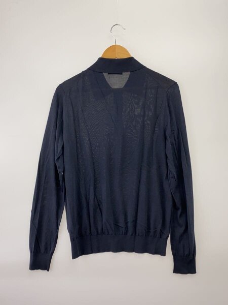 PRADA(プラダ) / ニットポロシャツ/48/コットン/BLK/DNA03H S000 14HB
