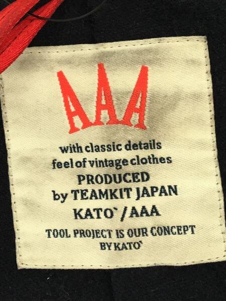 KATO/AAA(カトートリプルエー) / コート/M/コットン/BLK/黒/オイルド 