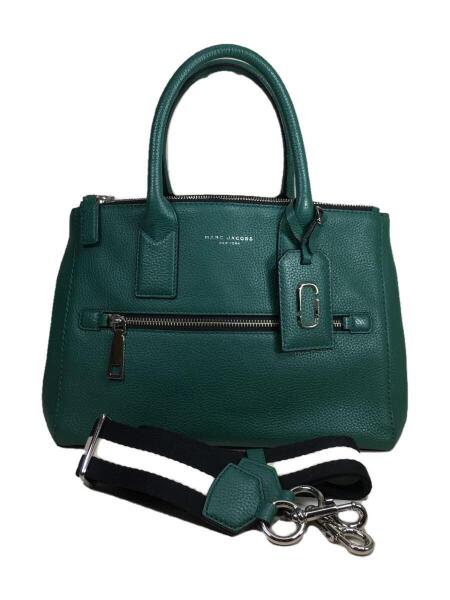 レディース MARC JACOBS Gotham East West グレー 2wayバッグ