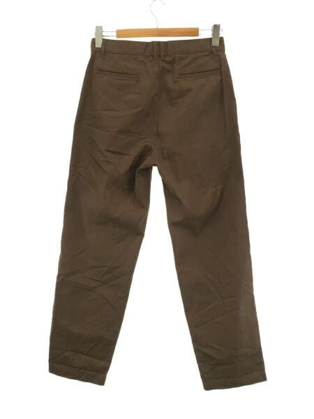 E.TAUTZ / ストレートパンツ/30/コットン/BEG/無地 E.TAUTZ(イートウツ) / ストレートパンツ/30/コットン/BRW/無地 | 古着