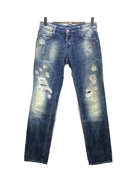 DSQUARED  アロハクラッシュ加工デニム DSQUARED アロハクラッシュ加工デニム