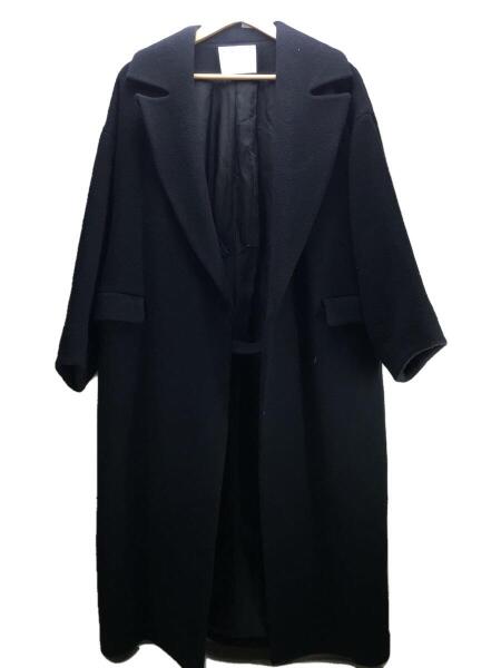 RIM.ARK(リムアーク) / Double weave loose gown/コート/36/ウール/BLK 