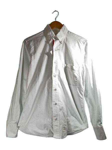THOM BROWNE. NEW YORK / 長袖シャツ/1/コットン/WHT/MWL005AW5259 THOM BROWNE. NEW YORK(トムブラウンニューヨーク) / 長袖シャツ/1