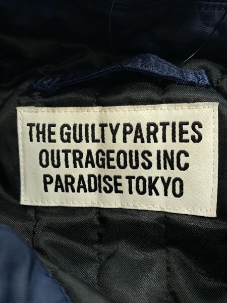 WACKO MARIA(ワコマリア) / フライトジャケット/M/ナイロン/ネイビー