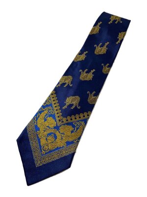 GIANNI VERSACE◇ベルト/--/BLK/メンズ/CU1783/ゴシックロゴ GIANNI